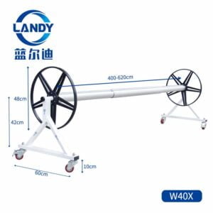 Axe Rell en aluminium anodisé