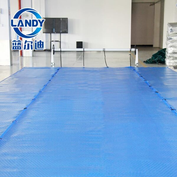 Solar Cover Blanket System for Inground Pool
